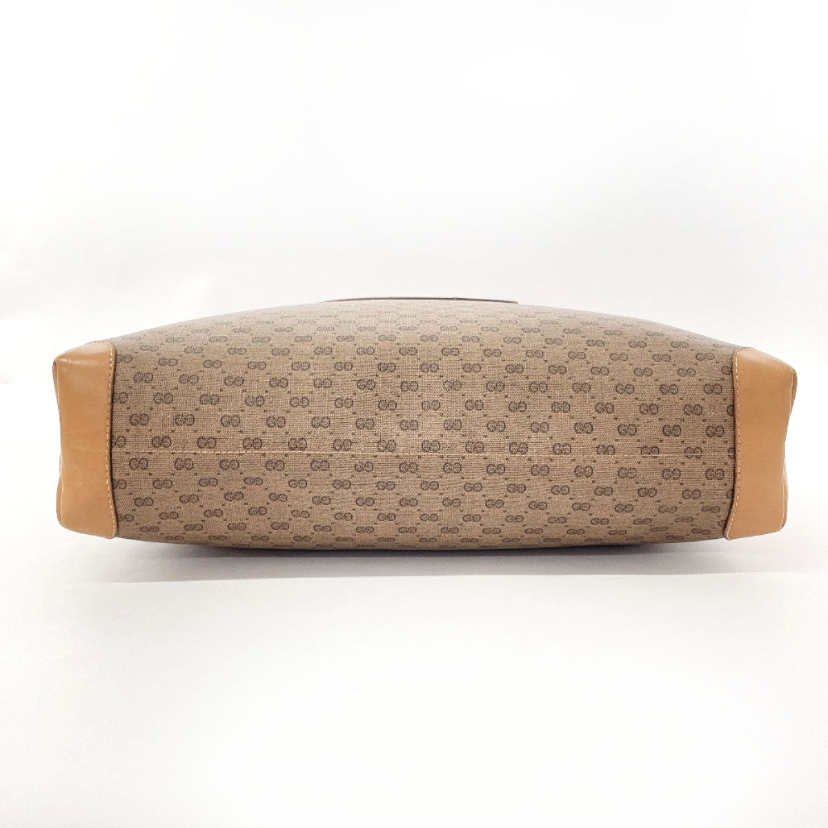 GUCCI Tote Bag 002 983 0054 GG Supreme Canvas Brown Sherry line Women Used