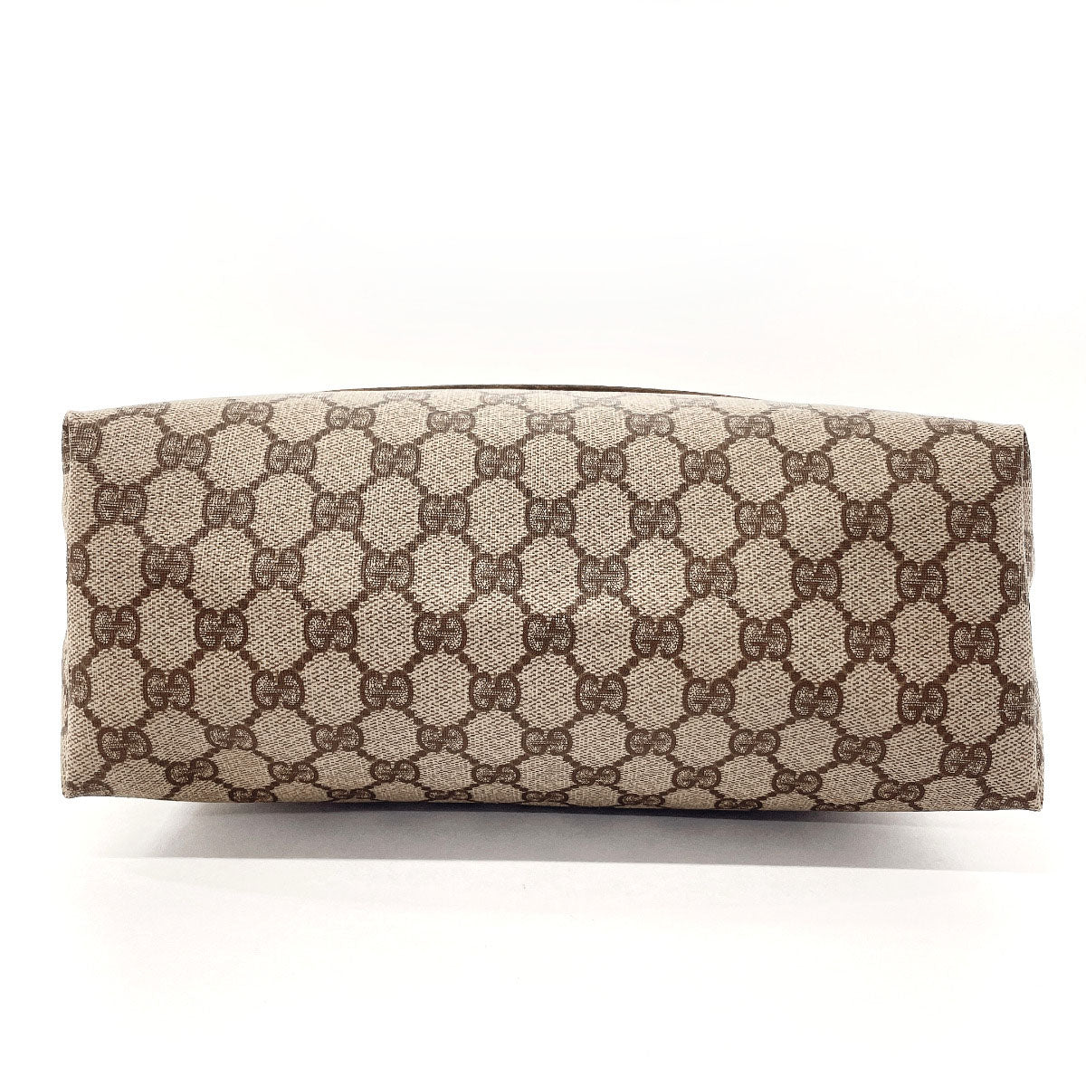 GUCCI Tote Bag 002�E39�E6487 GG Supreme Canvas Brown vintage Sherry line unisex Used