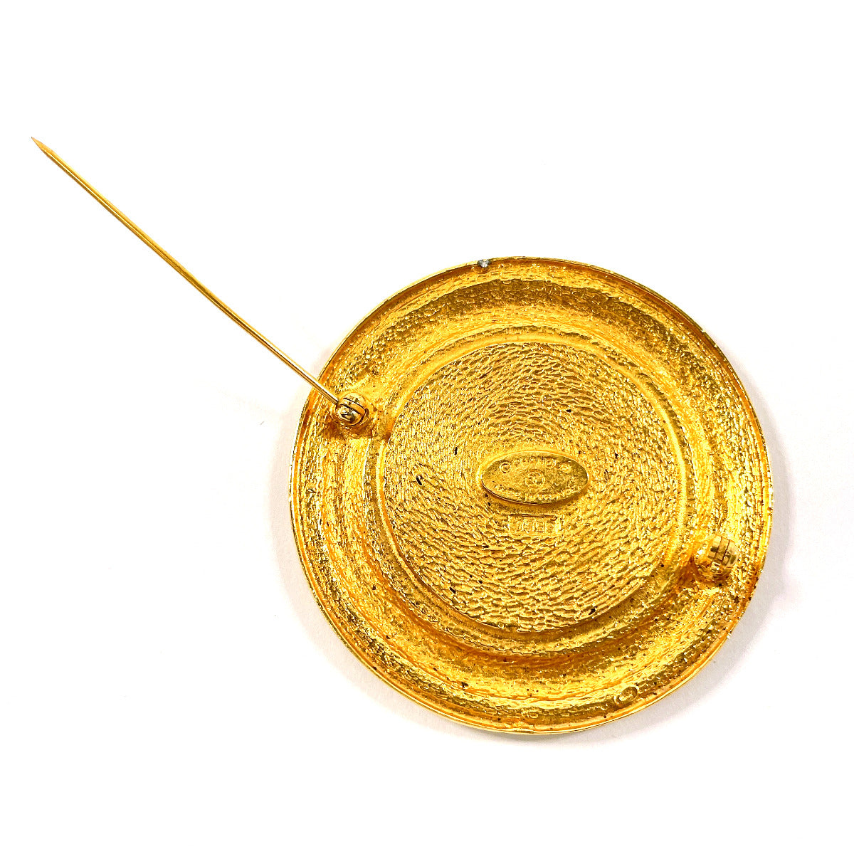 CHANEL Brooch Gold Plated gold vintage 31 RUE CAMBON PARIS Women Used