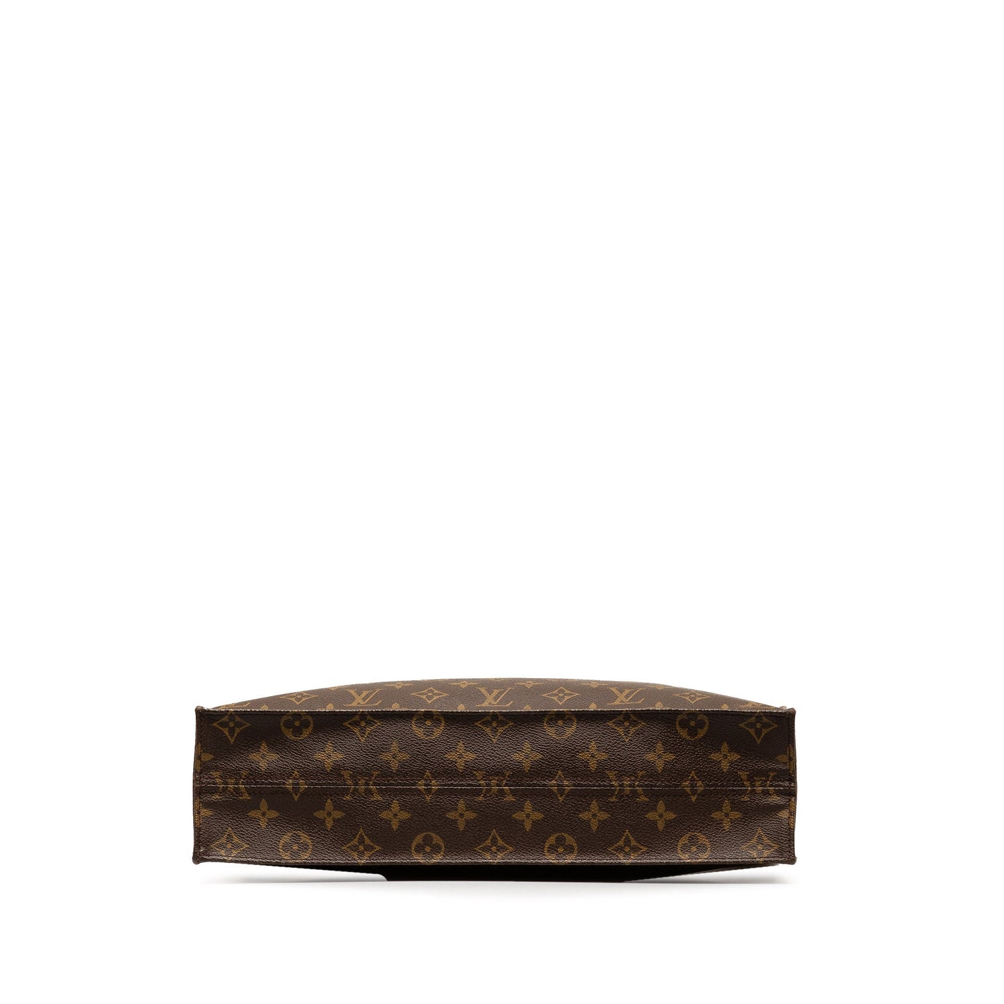 Brown Louis Vuitton Monogram Sac Plat Tote Bag
