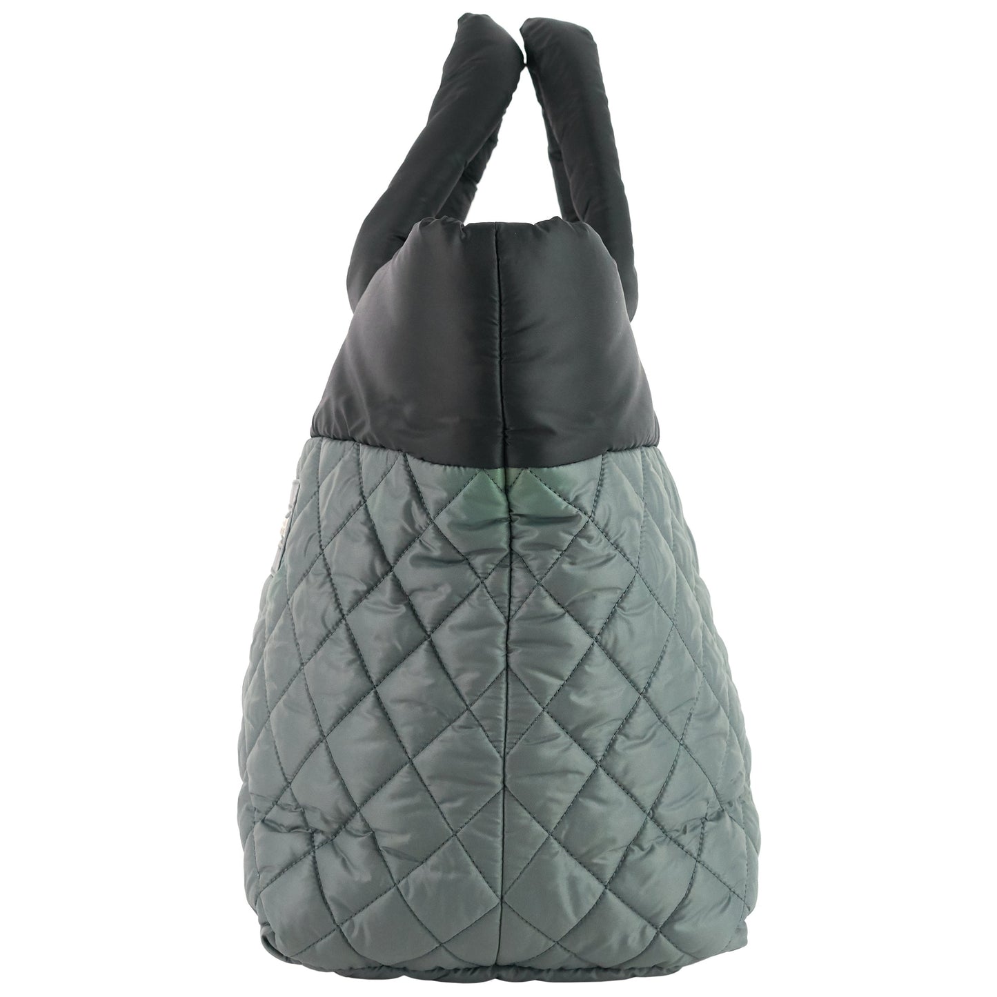 CHANEL Coco Cocoon Bicolour Nylon Tote Bag