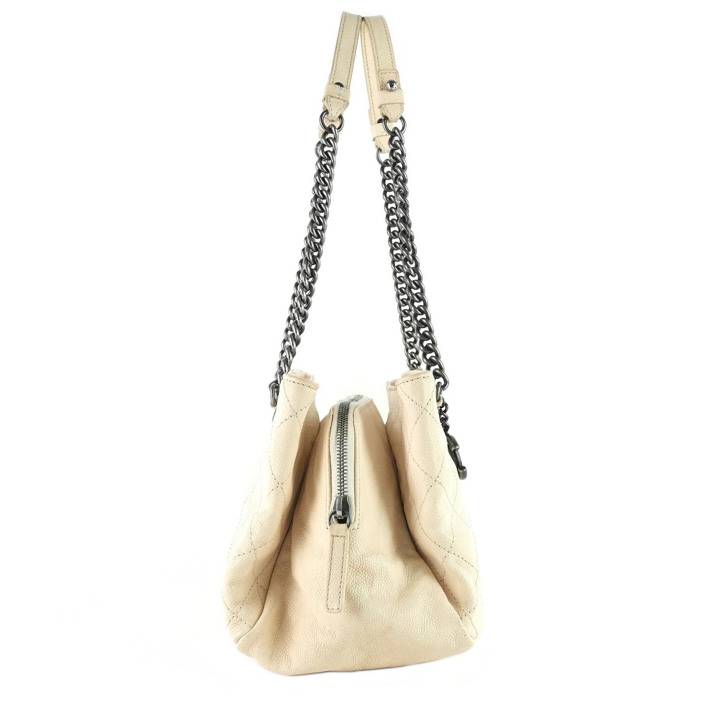 CHANEL Chic Small Matelasse Caviar Leather Tote Bag