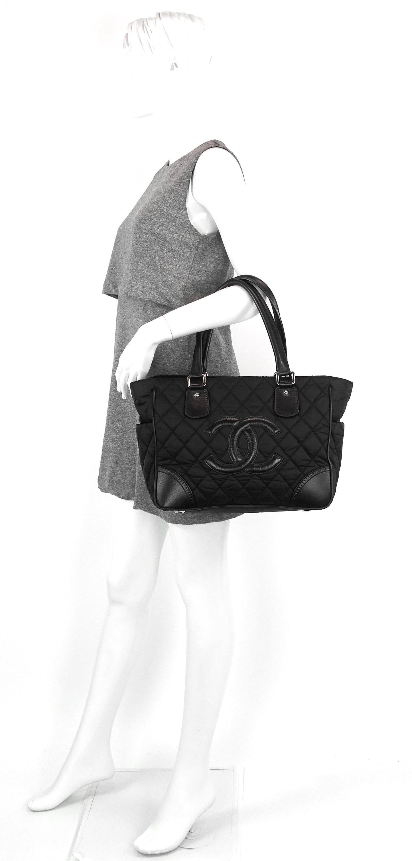 CHANEL Paris-New York Nylon Tote Bag