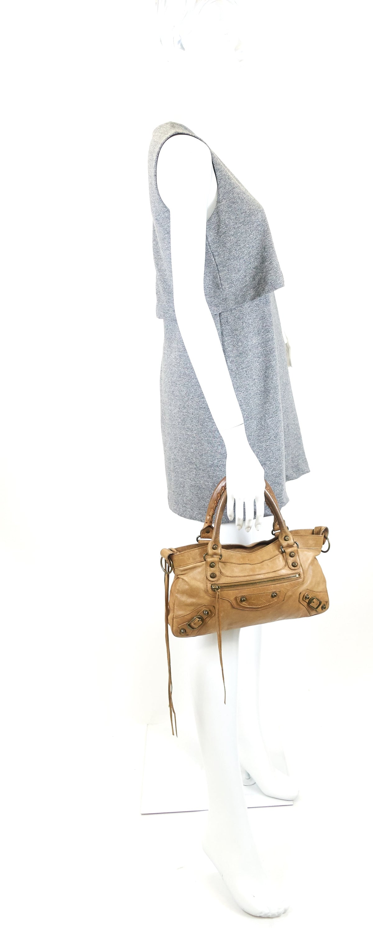 Classic First Chèvre Leather Bag