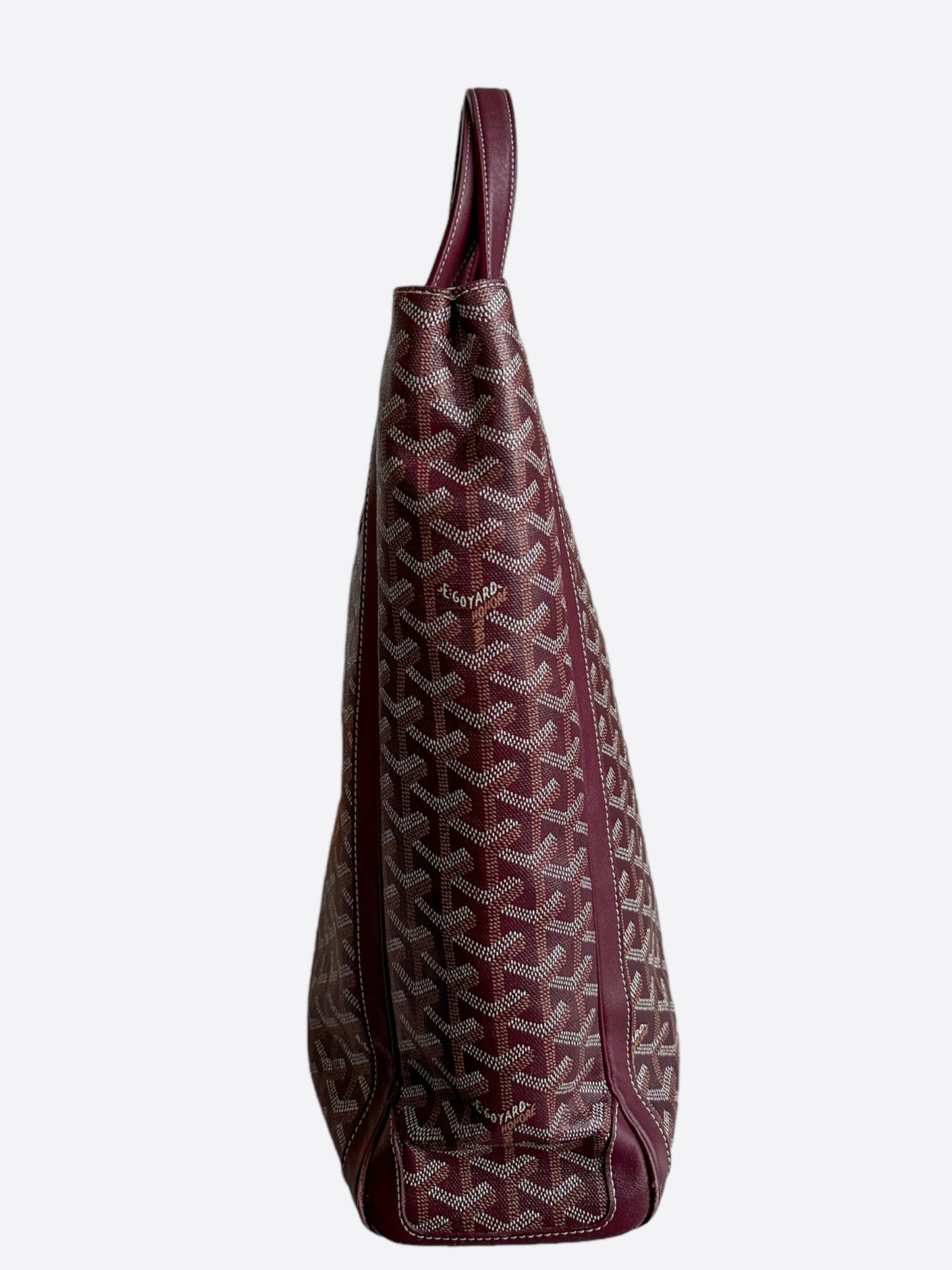 Goyard Burgundy Voltaire Tote Bag