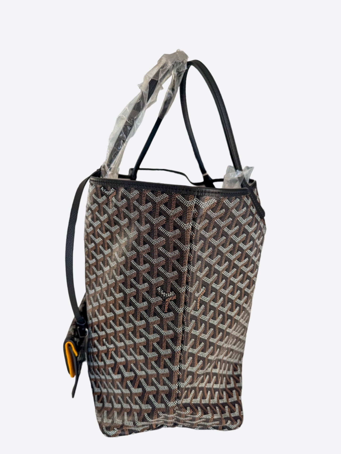Goyard Black St. Louis Tote Bag