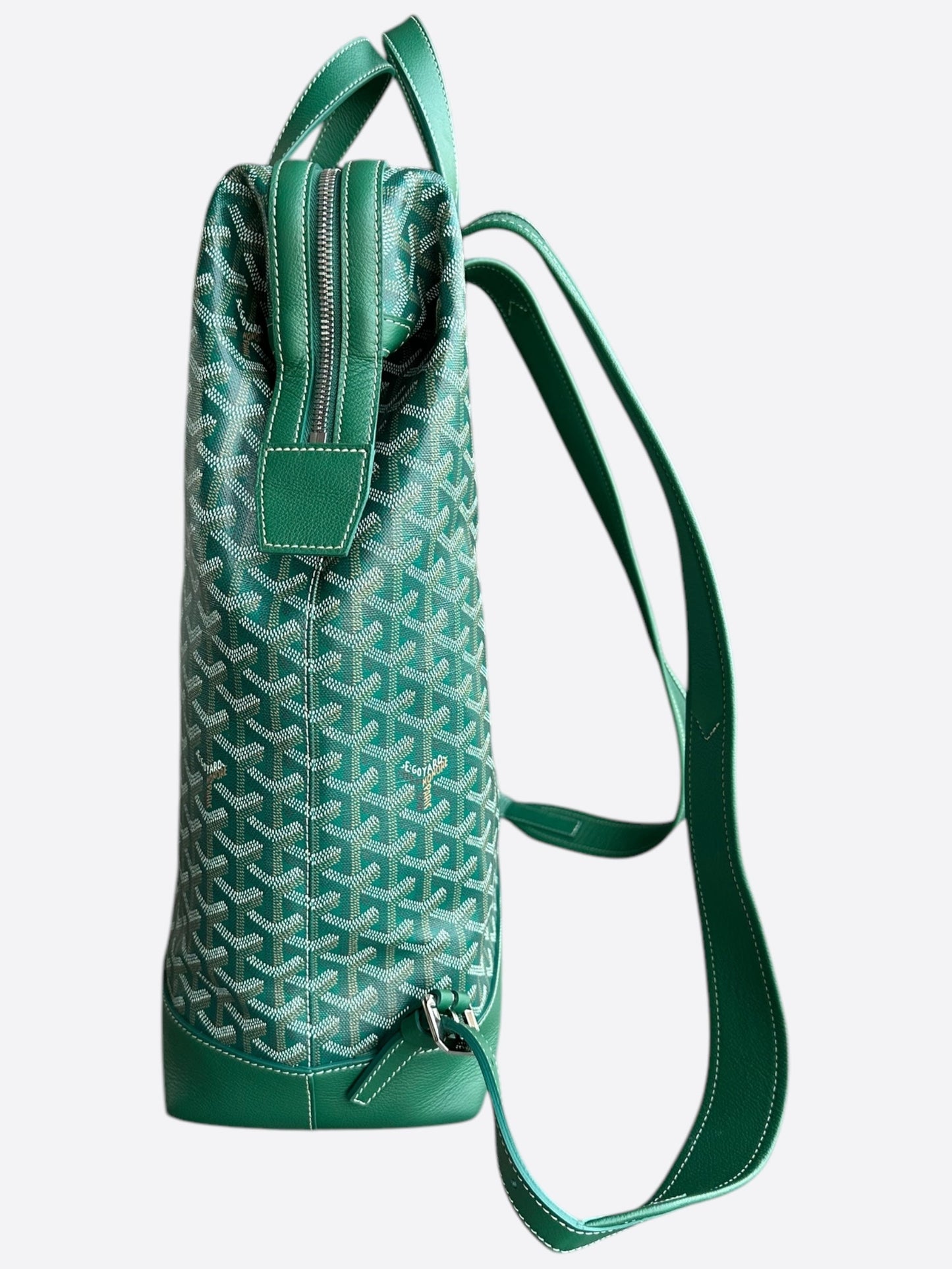 Goyard Green Cisalpin Backpack
