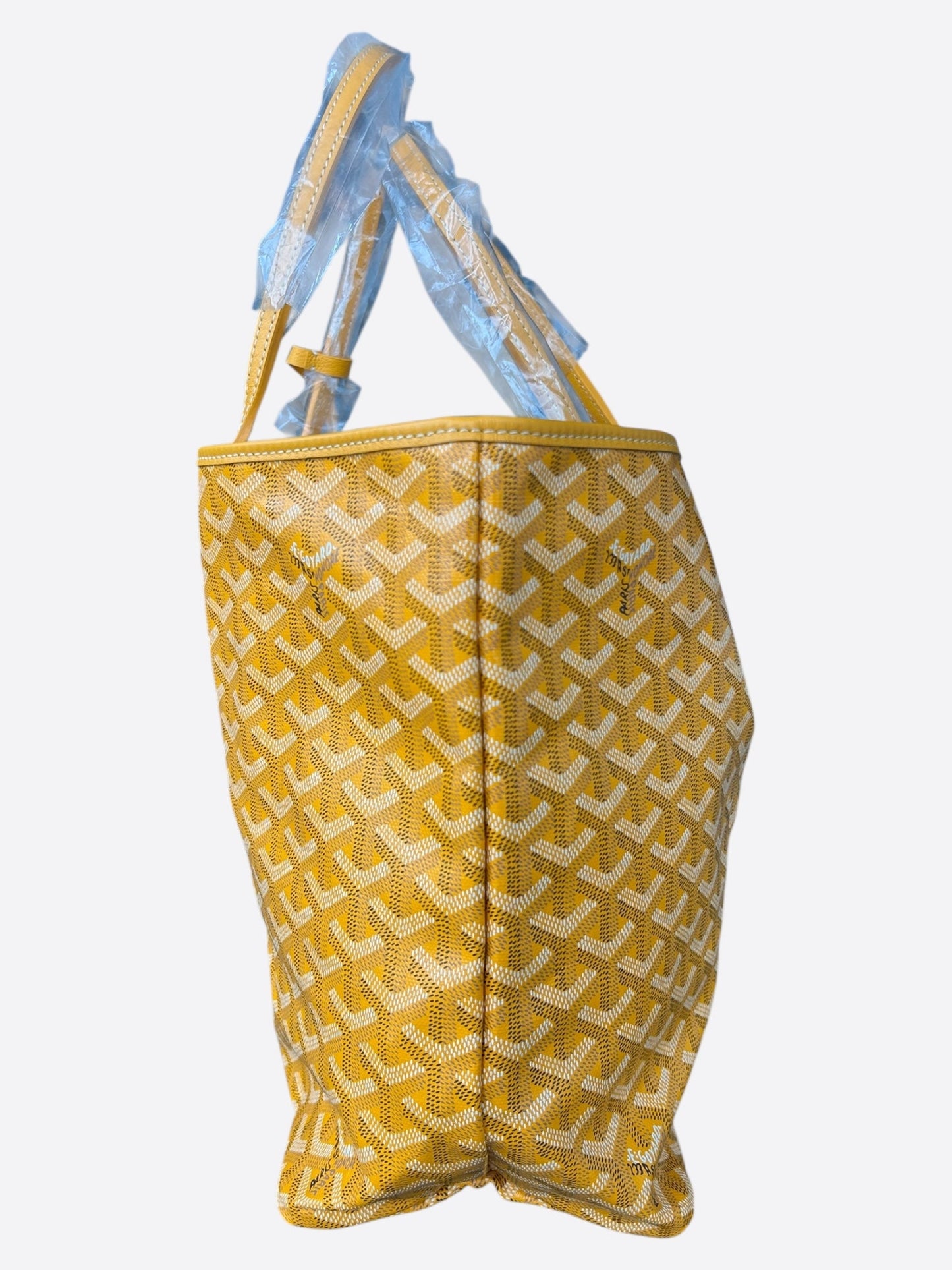 Goyard Yellow St. Louis PM Tote Bag