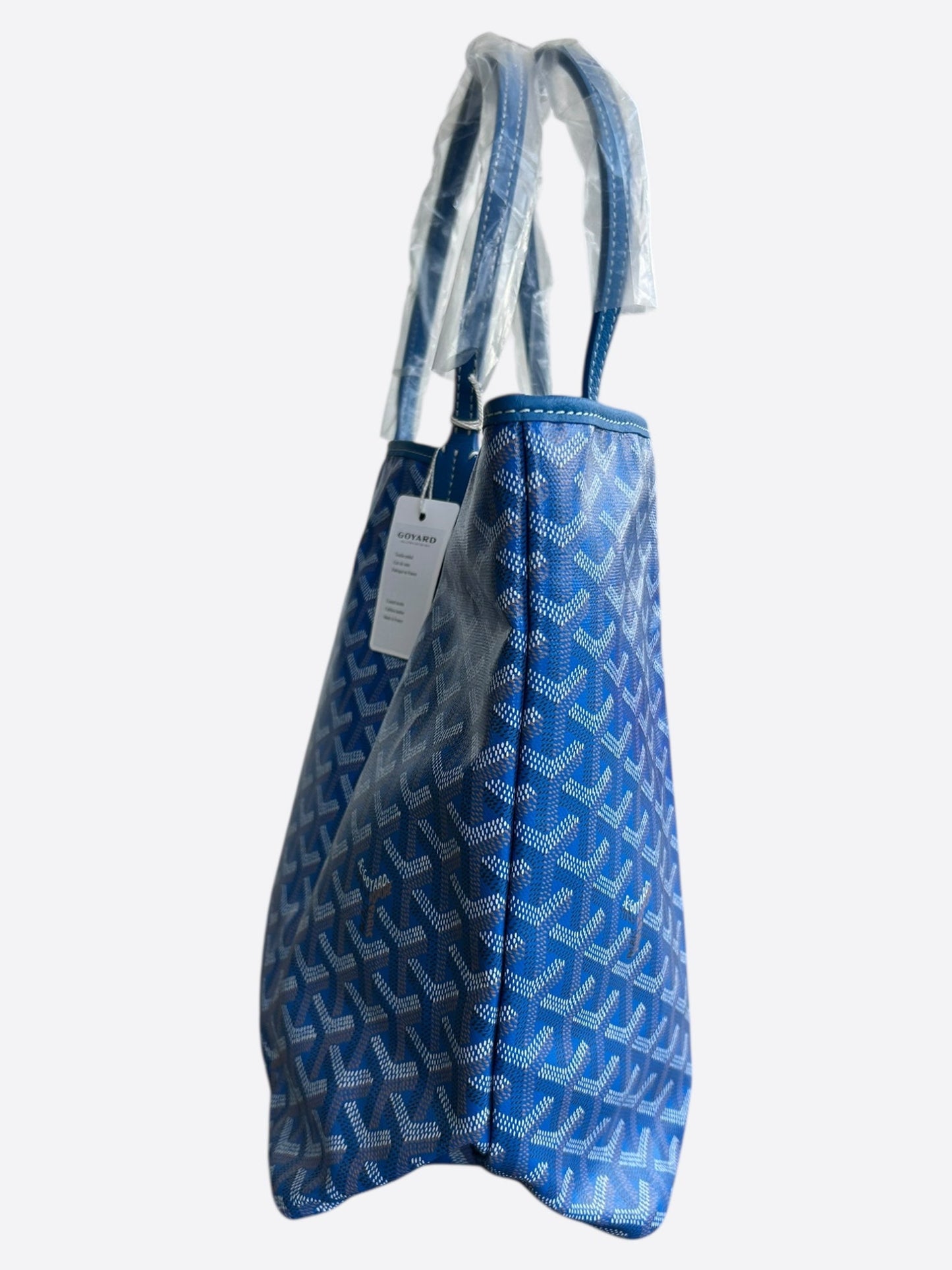 Goyard Blue St. Louis Tote Bag