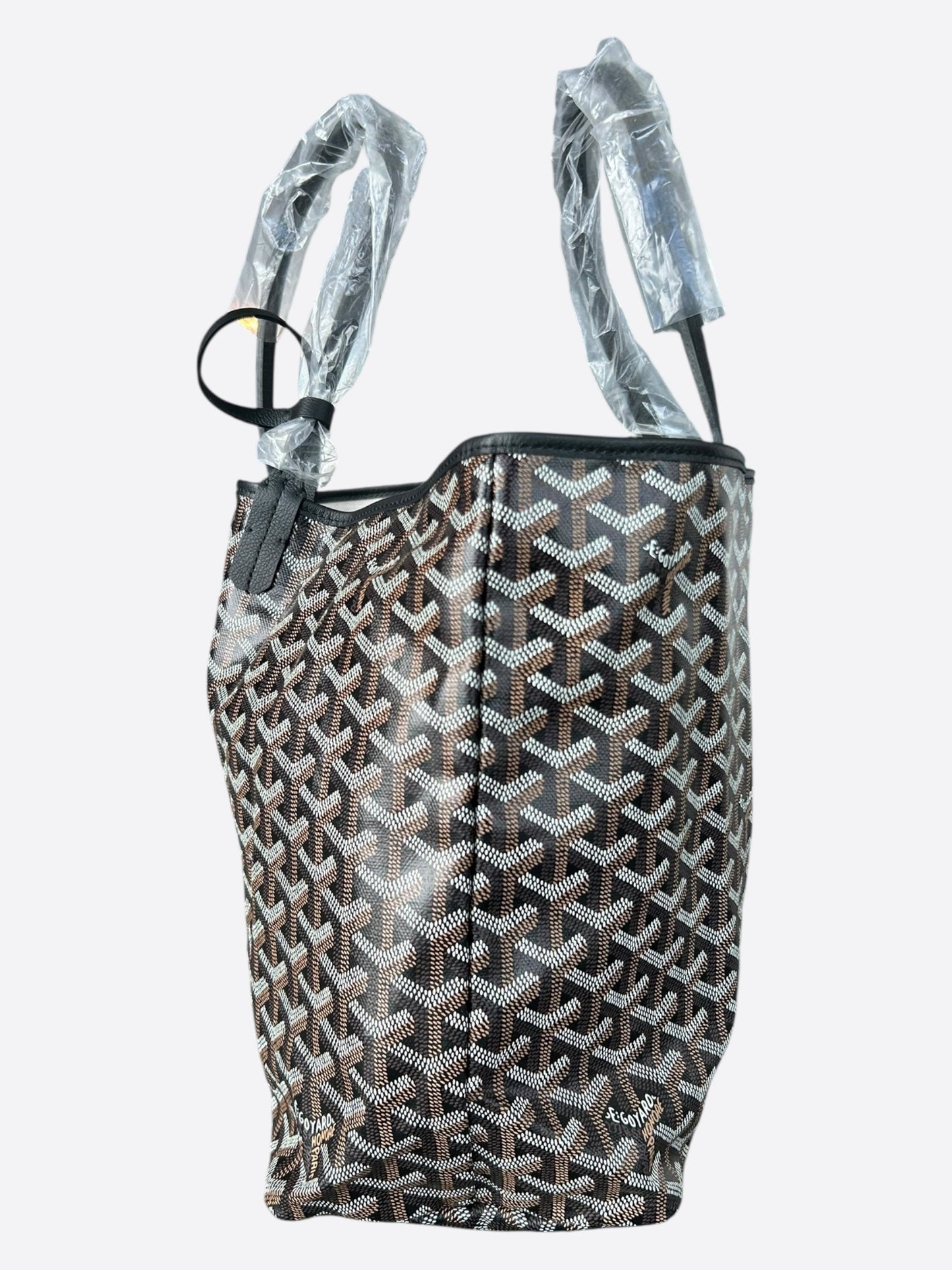 Goyard Black St. Louis PM Tote Bag