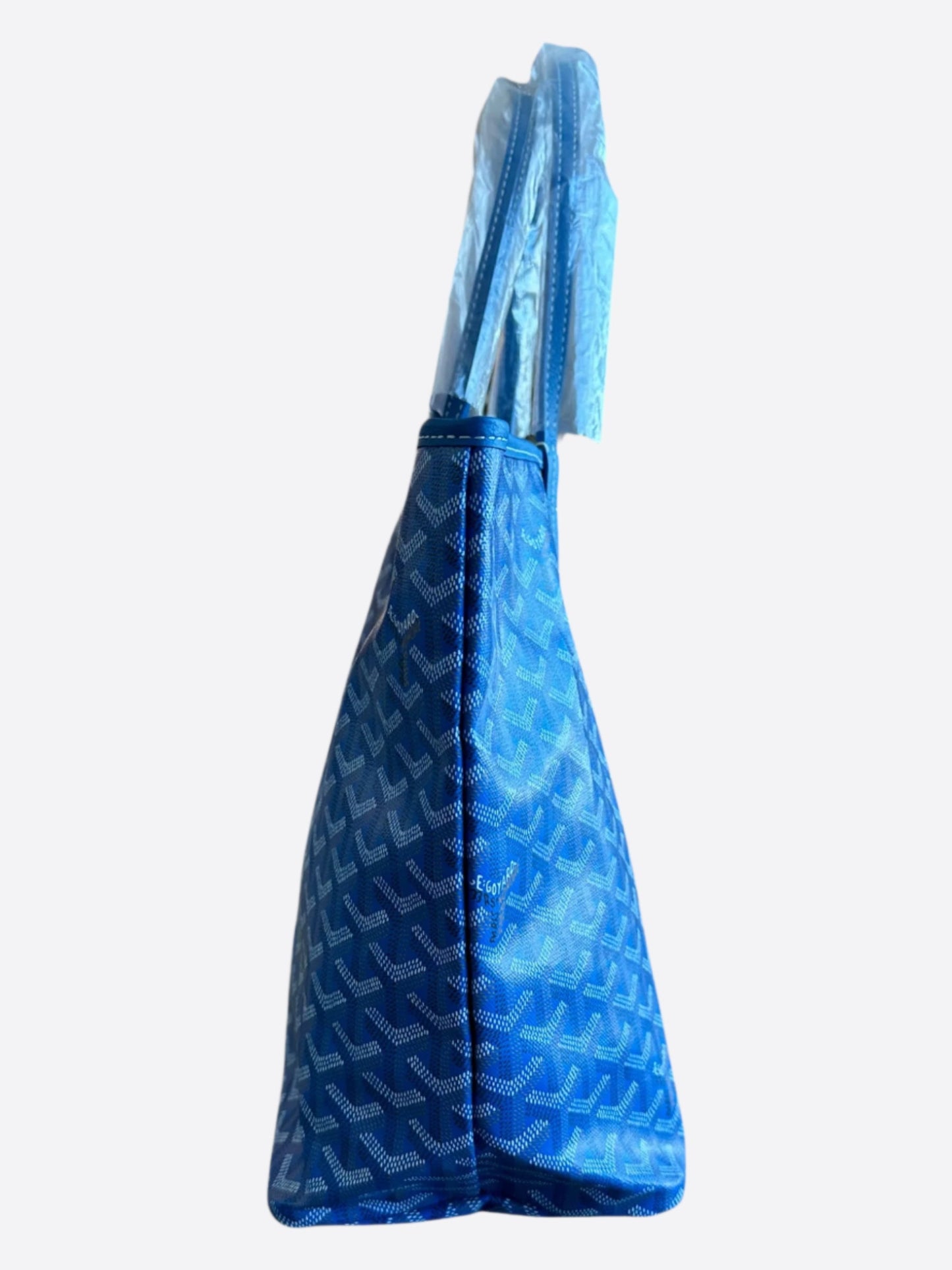 Goyard Blue St. Louis Tote Bag