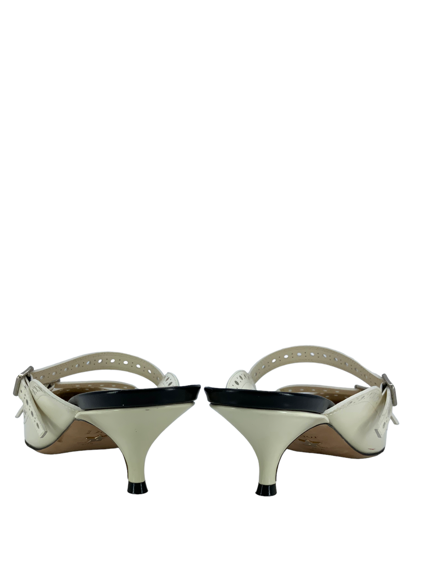 Christian Dior Leather Spectator Pumps Size 10.5