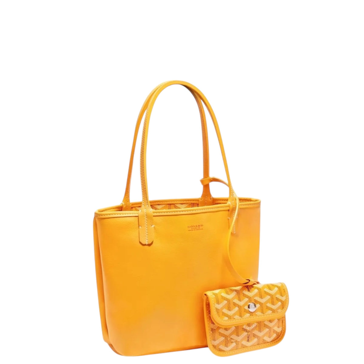 Goyard Mini Anjou Reversible Bag in Yellow