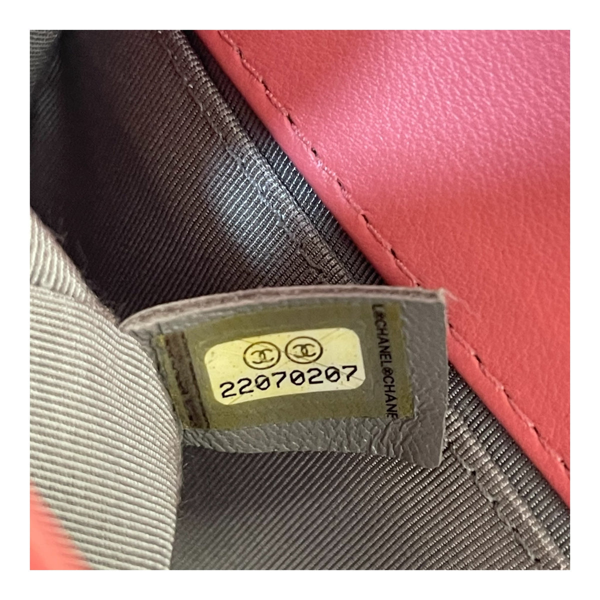 Chanel Pink Medium Boy Bag in Lambskin