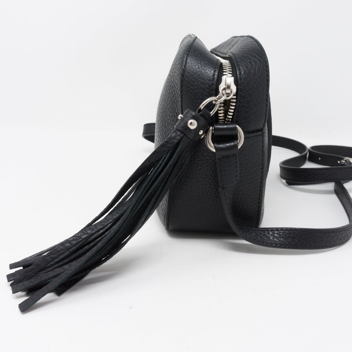 Disco Soho Studded Black Leather