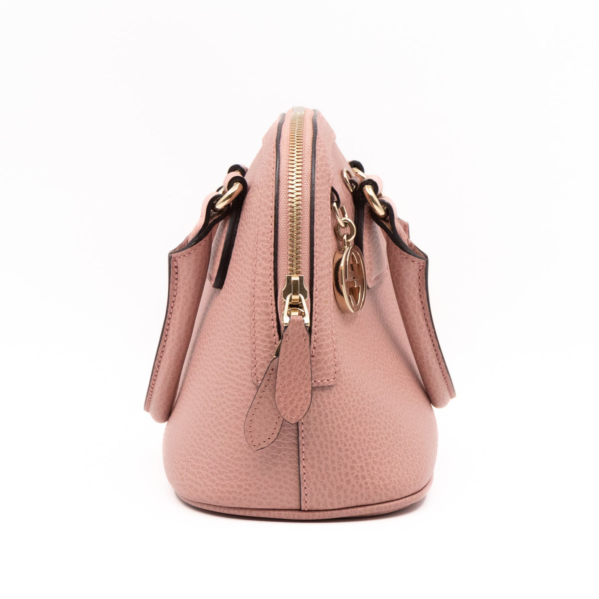 Dome Small Pink Leather
