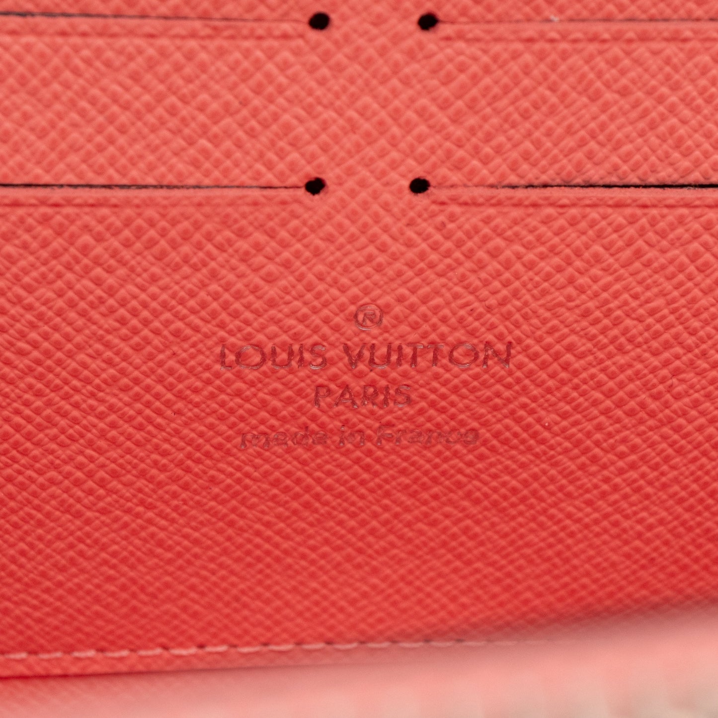 Twist Chain Wallet Aqua Print Epi Leather