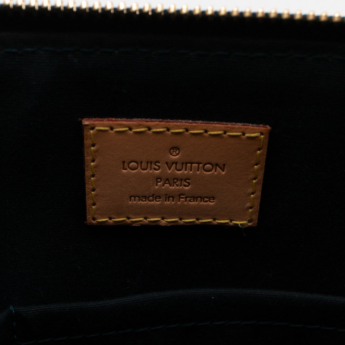 Bellevue PM Monogram Dark Green Vernis