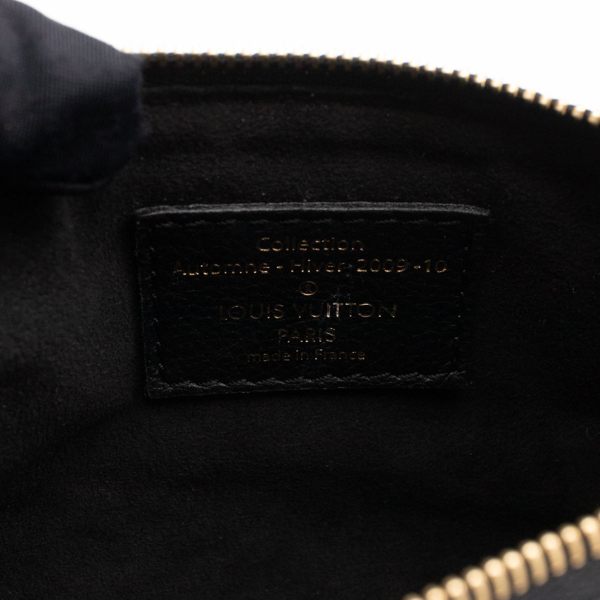 Mini Pochette Accessoires Monogram Eclipse Gold Sequins