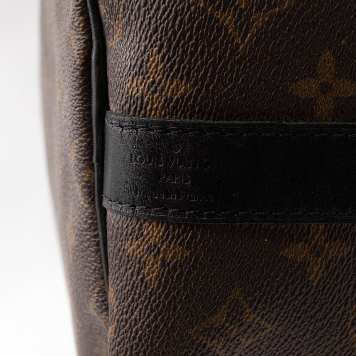 Keepall 55 Bandouliere Monogram Macassar