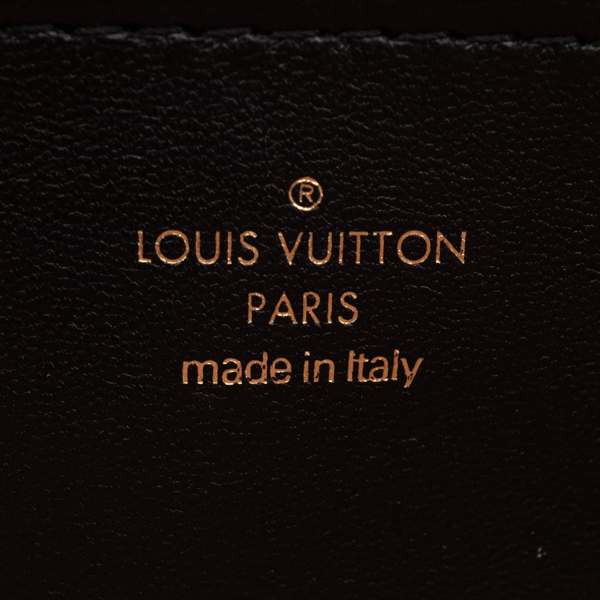 Pochette Coussin Black Leather
