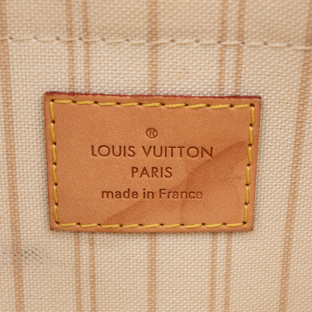 Neverfull Pochette Damier Azur