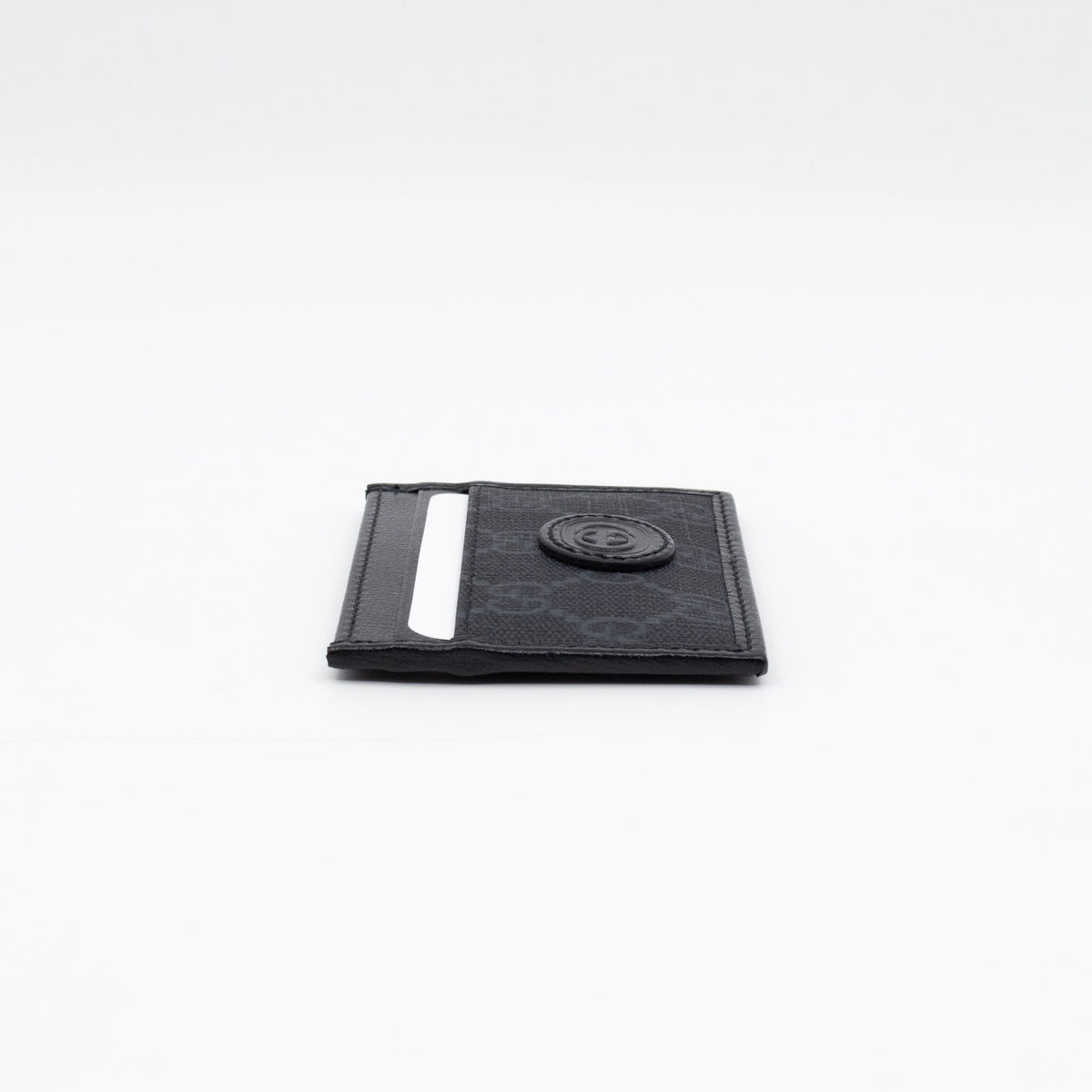Interlocking Card Holder Black GG Supreme