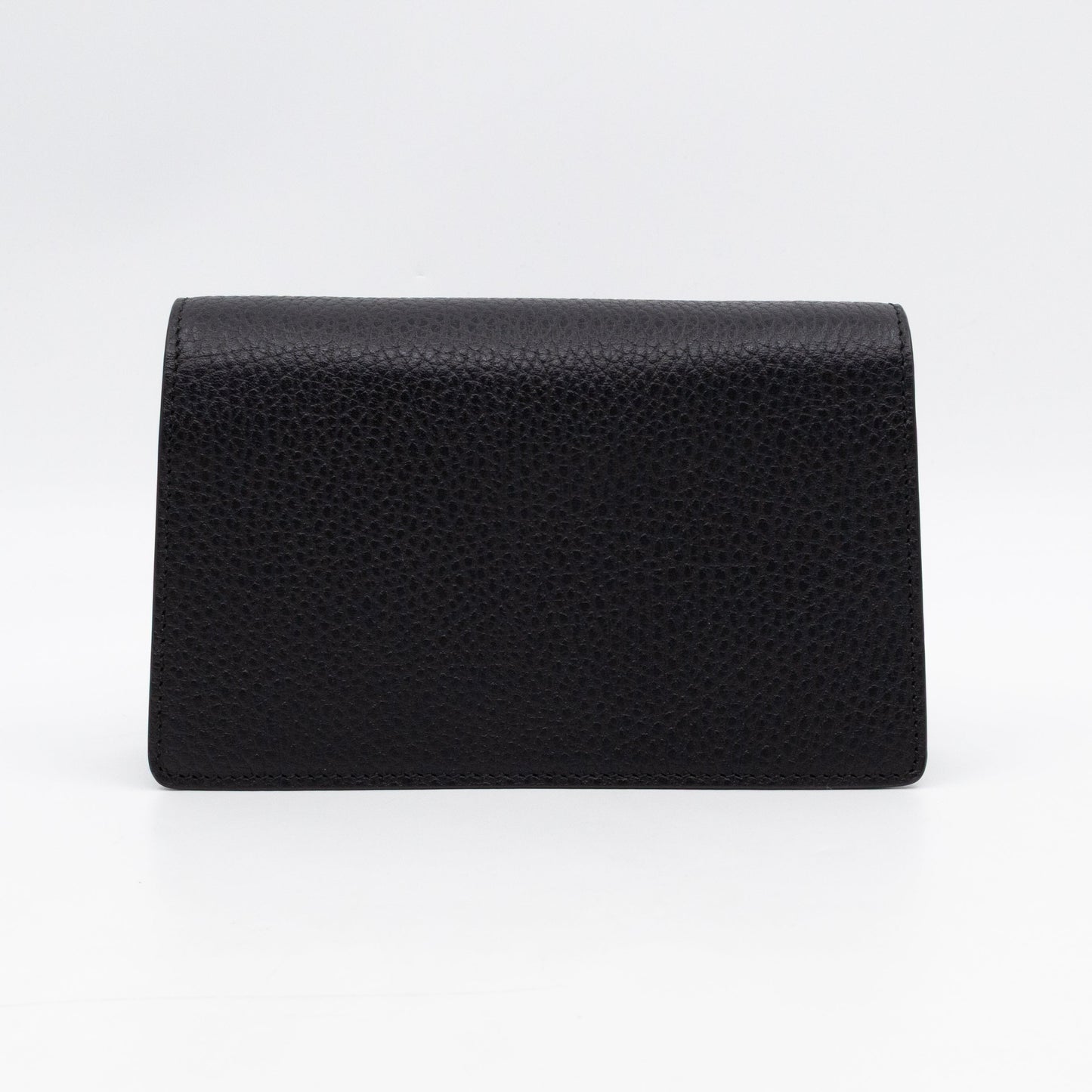 Gucci Dionysus Super Mini Black Leather
