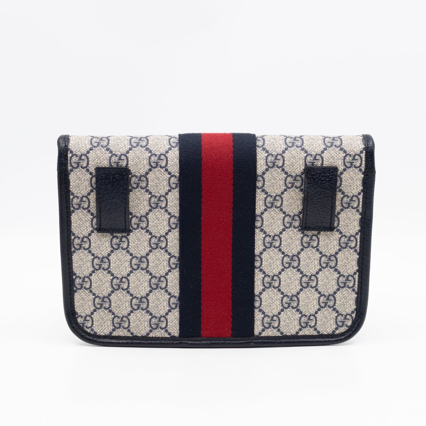 Gucci Ophidia Small Belt bag GG Supreme Navy Leather 85/34