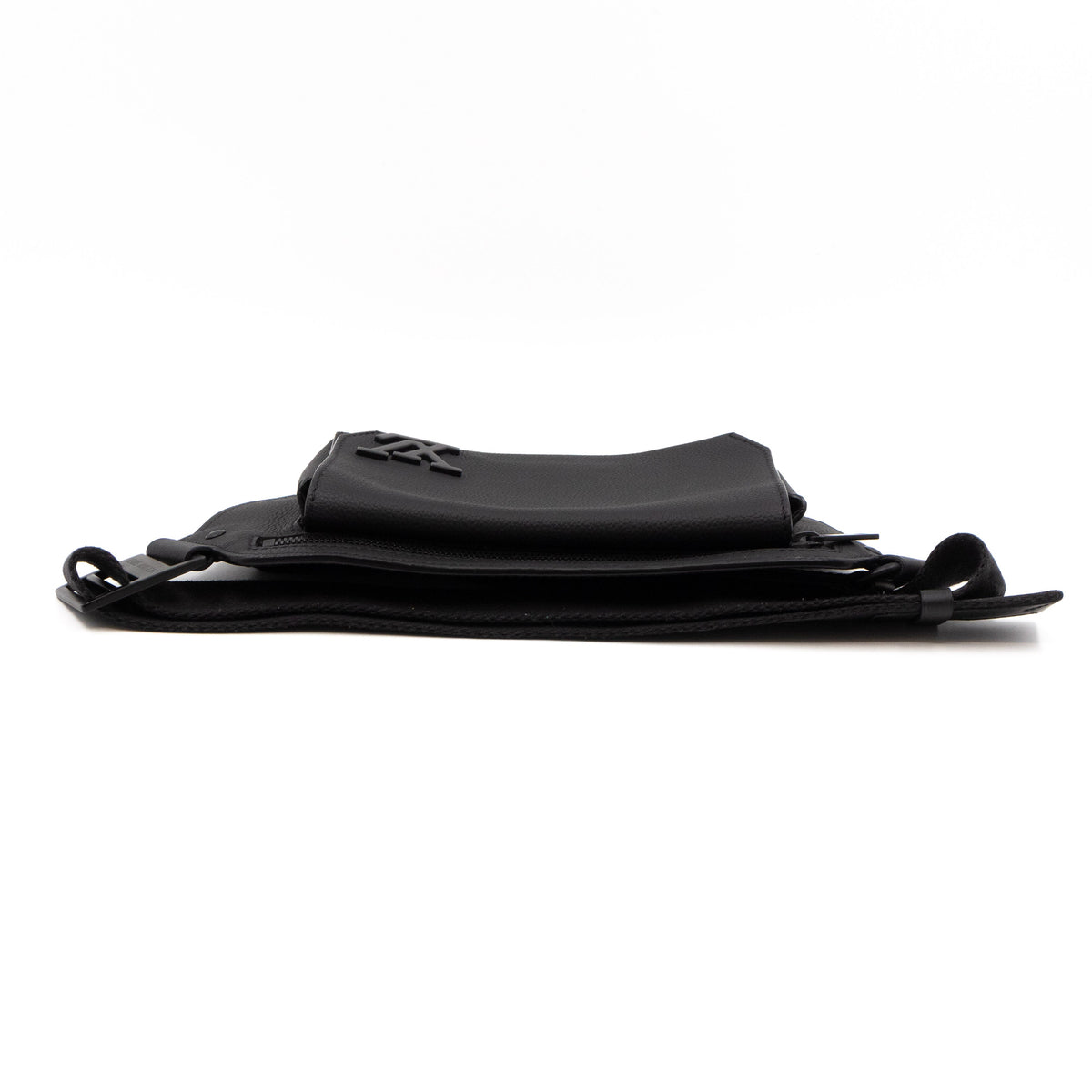 LV Aerogram Takeoff Sling Bag Black Leather