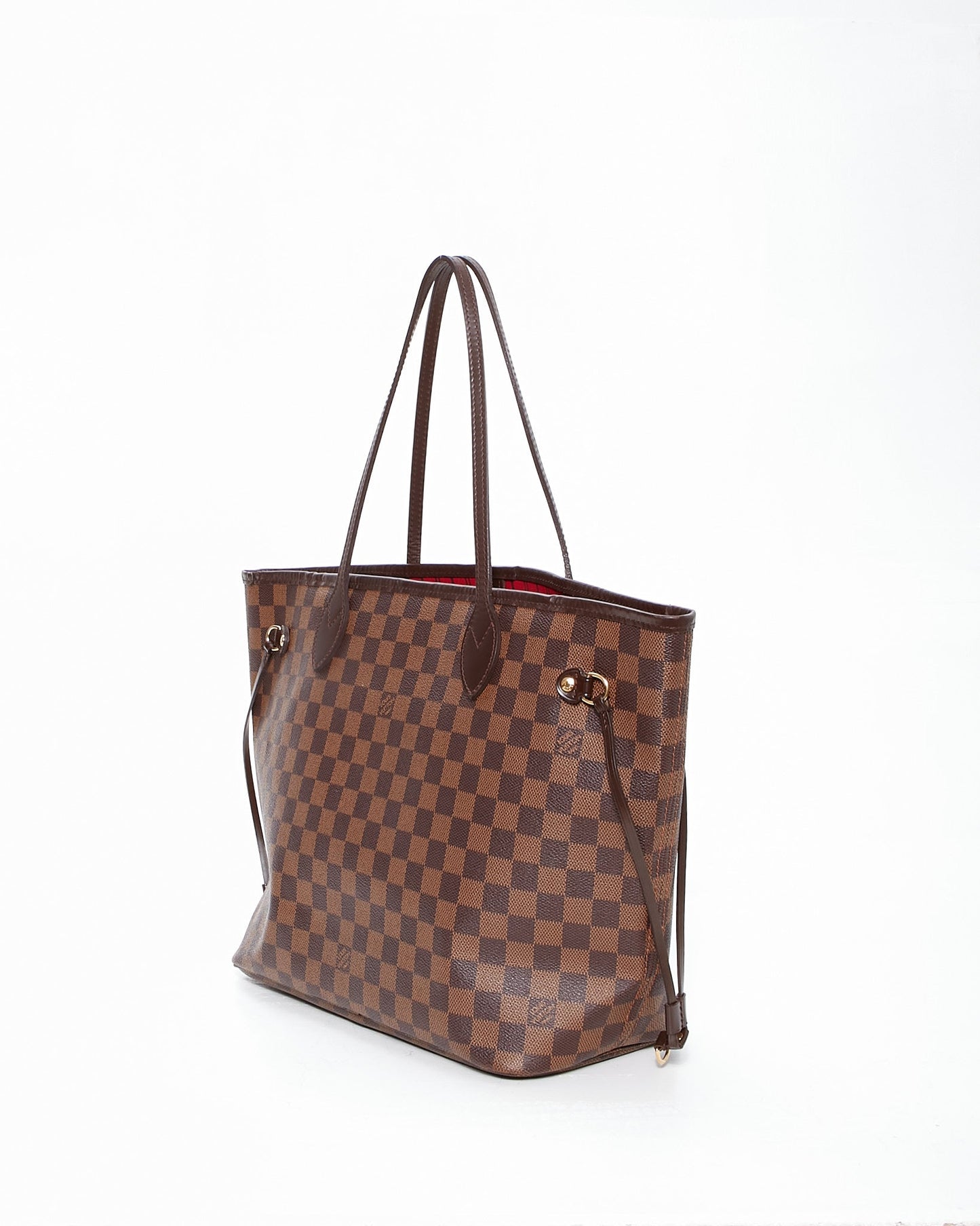 Louis Vuitton Damier Ebene Canvas Neverful MM Tote Bag
