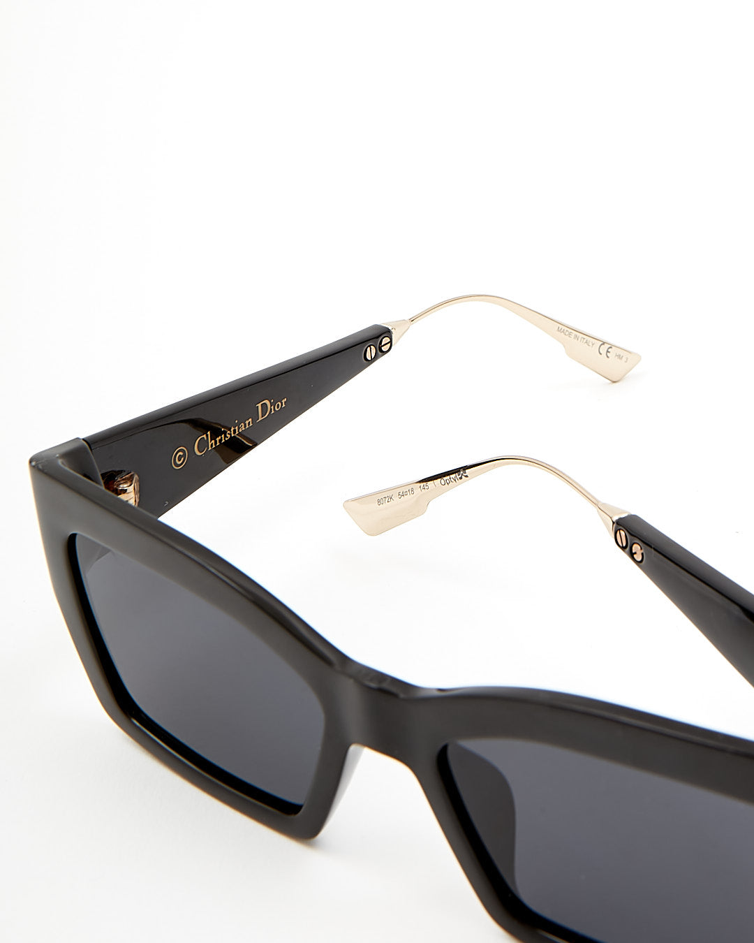 Dior Black CatStyleDior2 Black Narrow Sunglasses