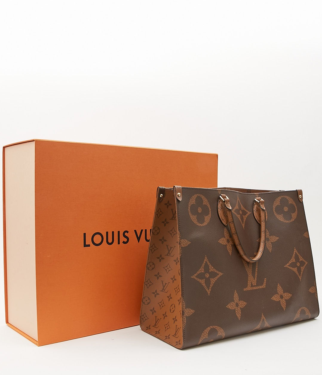 Louis Vuitton Reverse Monogram Giant Onthego GM Tote Bag