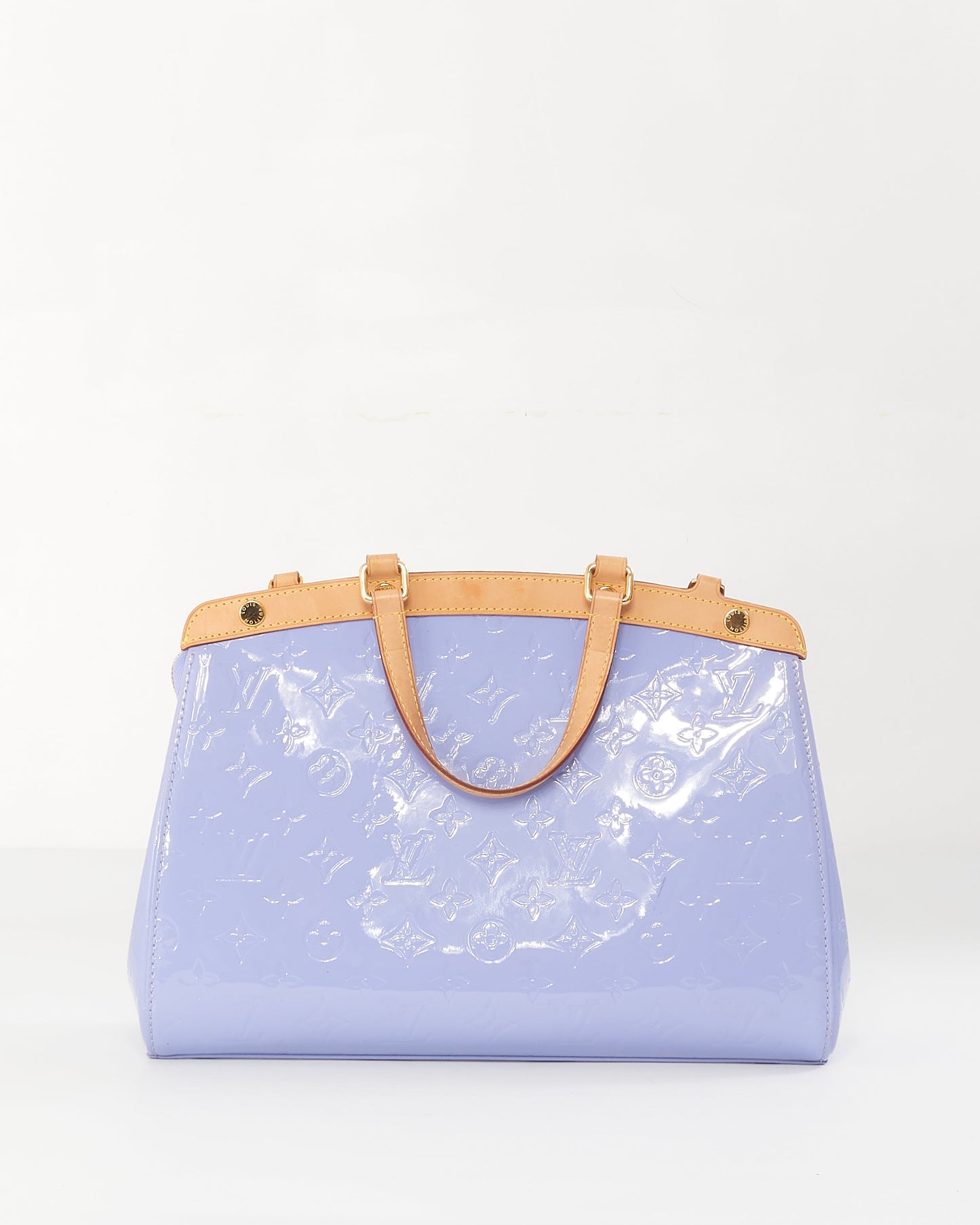 Louis Vuitton Lavender Monogram Vernis Brea MM Tote - NO STRAP