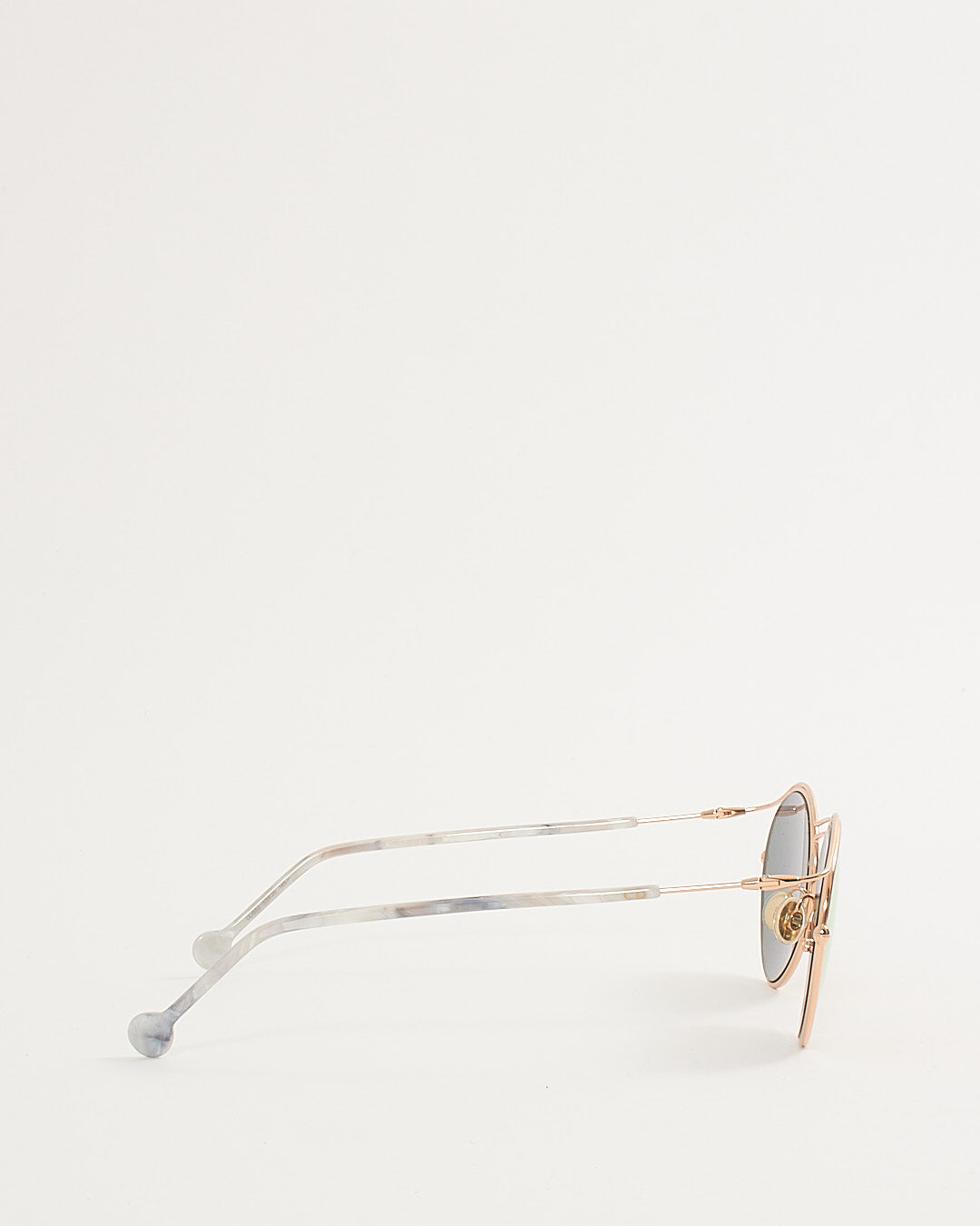Dior Rose Gold DiorOrigins1 Round Sunglasses