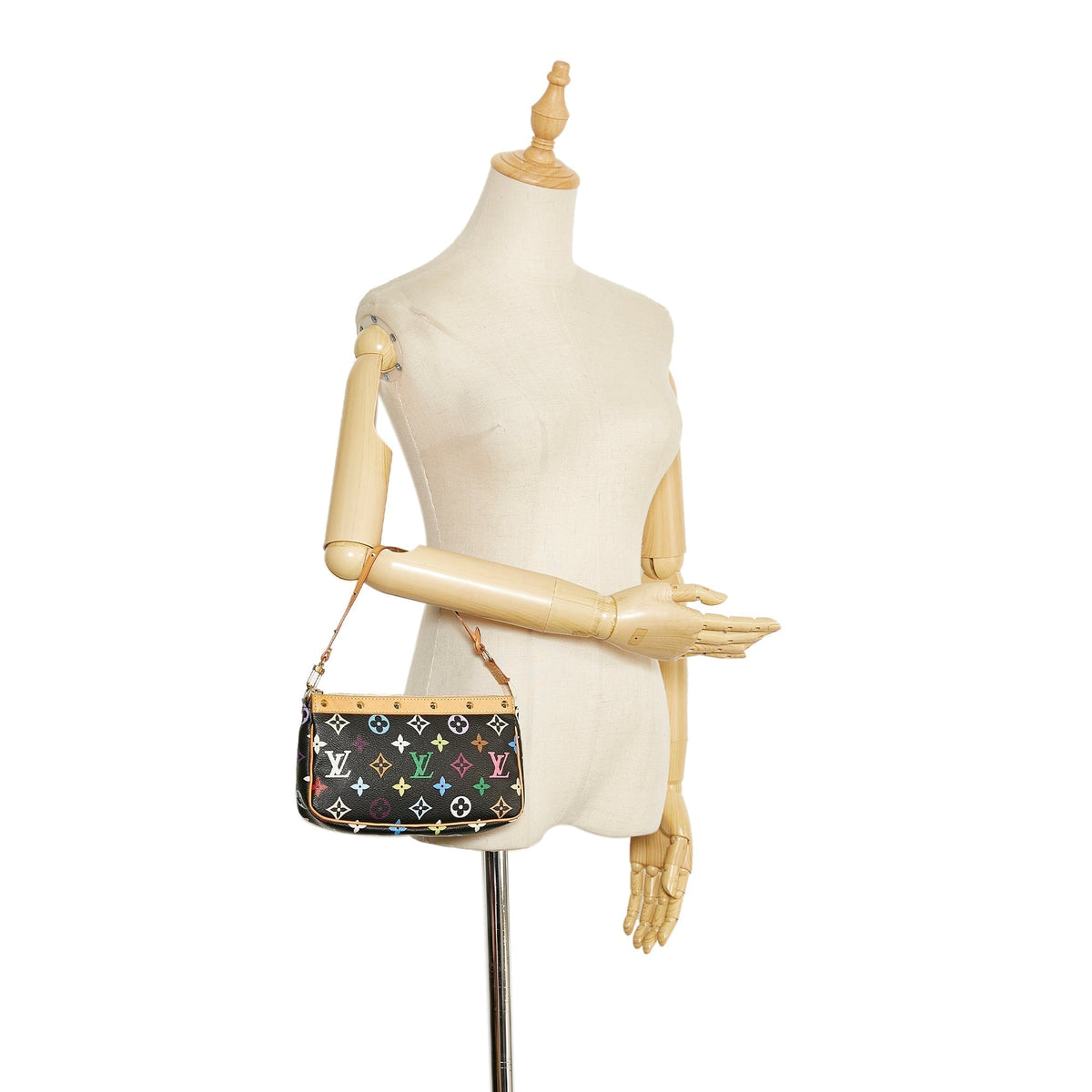 Louis Vuitton Pochette Accessoires Multicolor Monogram Canvas