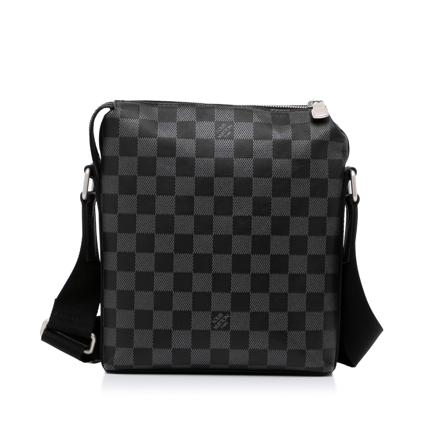 Black Louis Vuitton Damier Infini Discovery Messenger Crossbody Bag