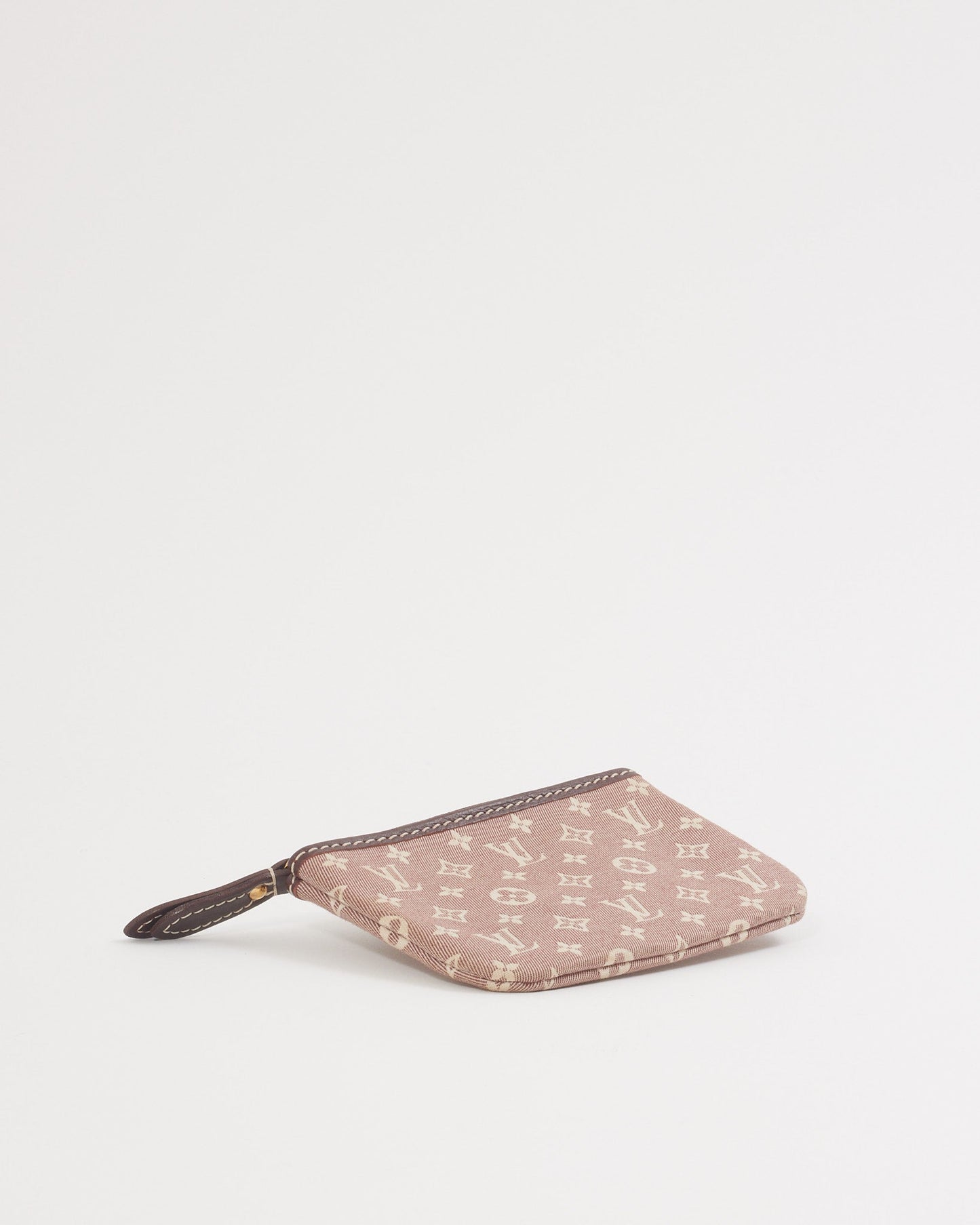 Louis Vuitton Monogram Mini Lin Key Chain Pouch
