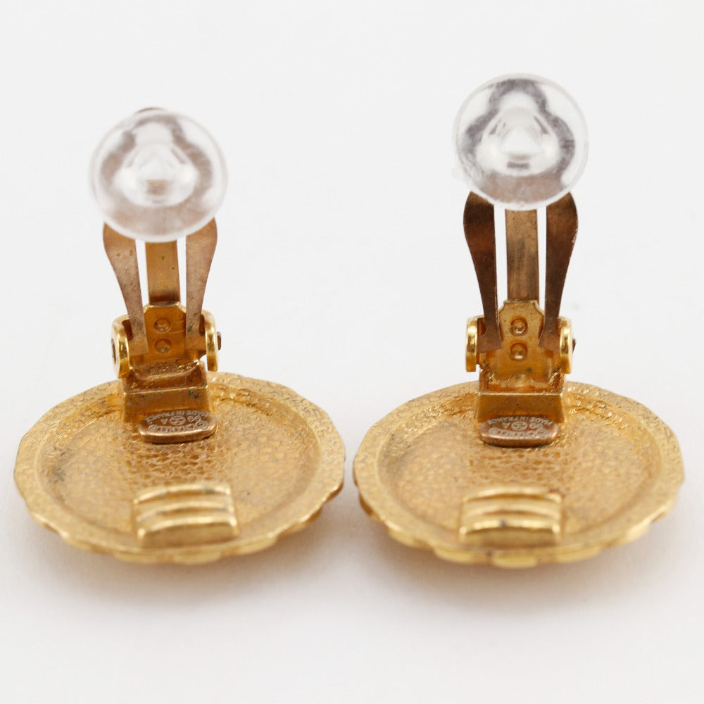 Chanel Flower Motif Earrings
