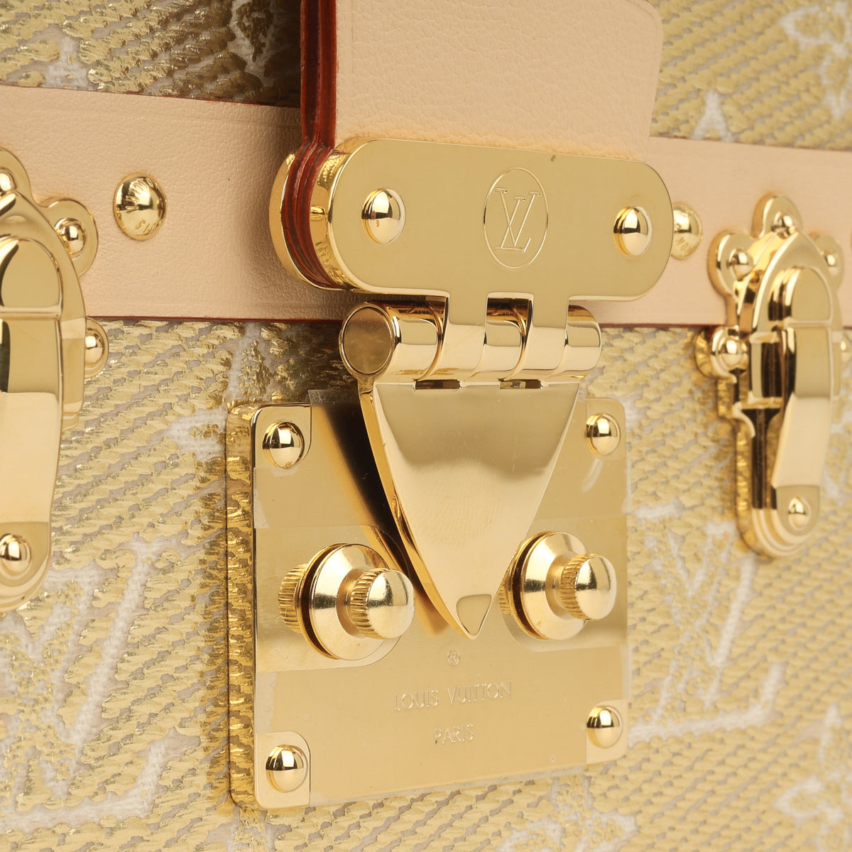 Petite Malle - Gold/Beige