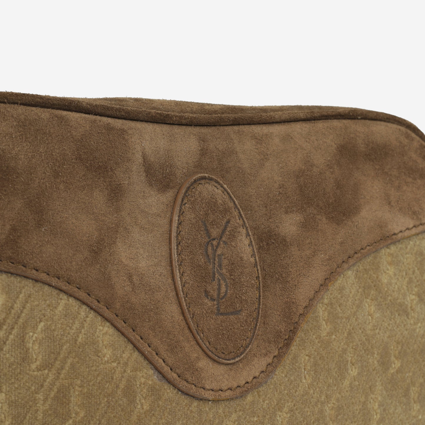 Saint Laurent - Le Monogramme CŒUR - Tan Suede/Velvet GHW - Un