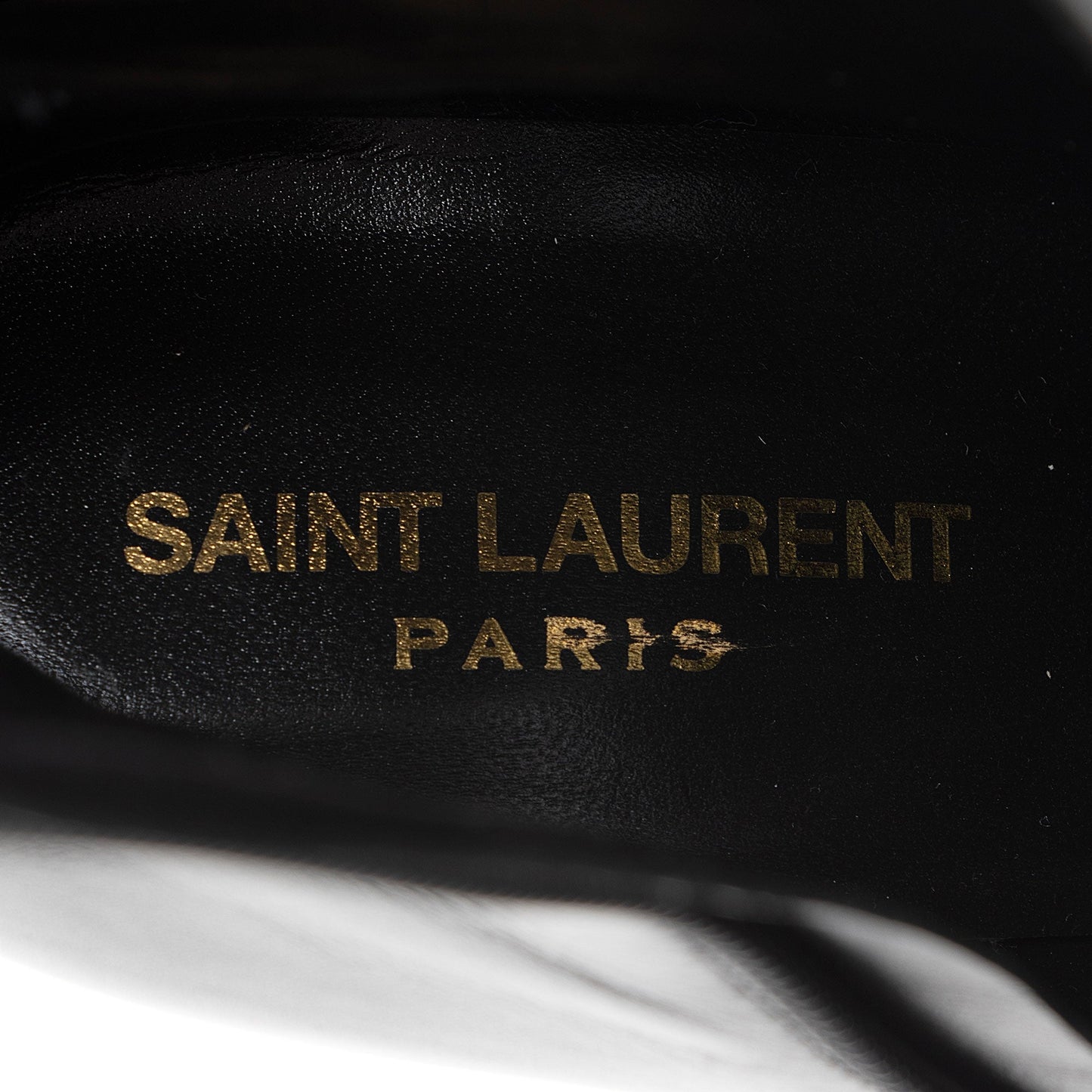 Saint Laurent Calfskin Cherry Platform Boots - Size 9 / 39 edz4VV