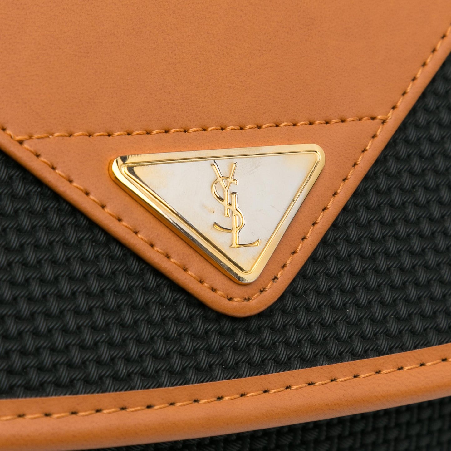 Saint Laurent Coated Canvas Crossbody Bag (SHG-gpvU7Z