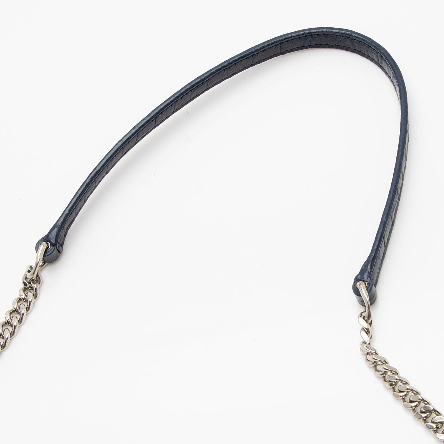 Saint Laurent Croc Embossed Leather Monogram Kate Tassel Small Shoulder Bag lTeWCR