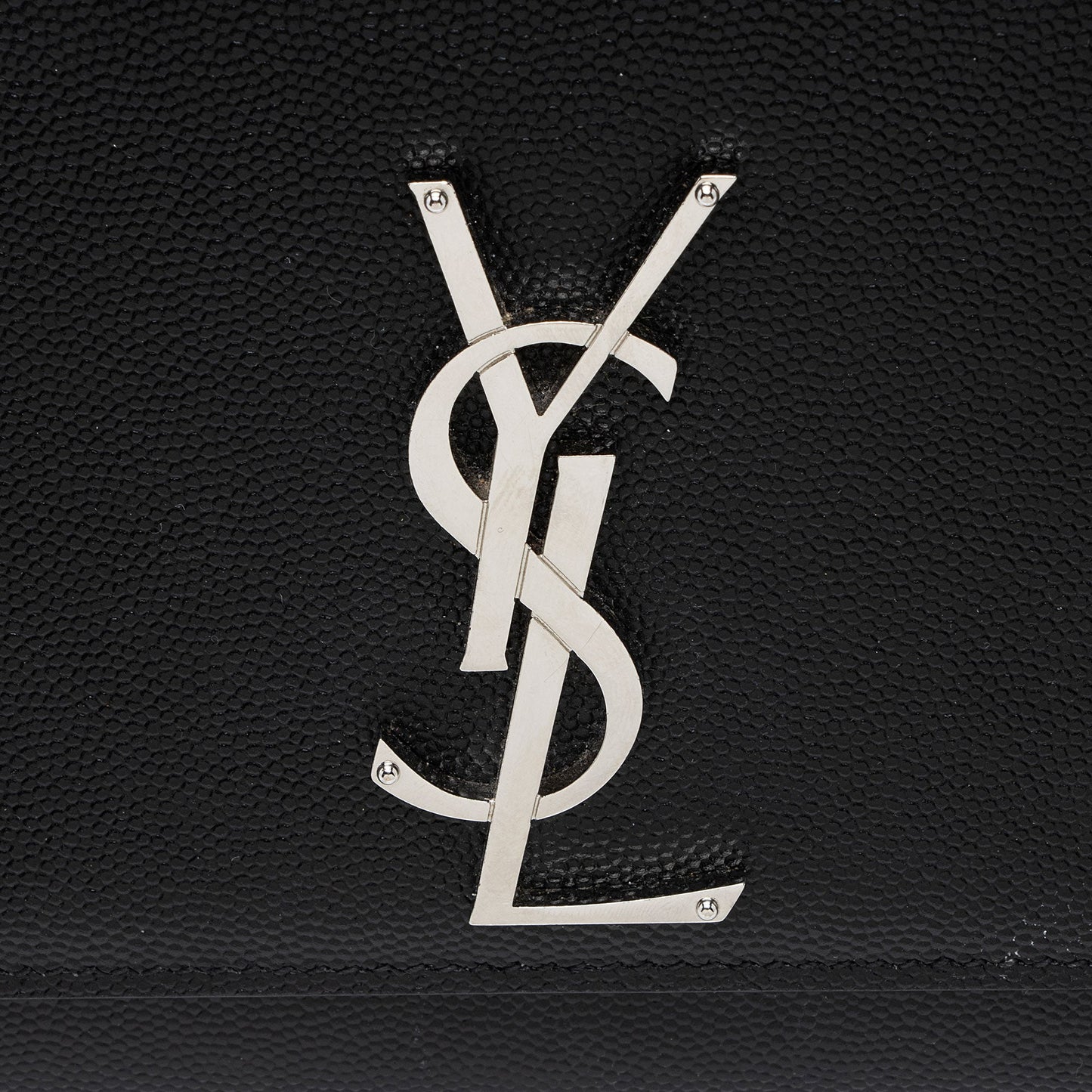 Saint Laurent Grain de Poudre Monogram Kate Medium Shoulder Bag uJEVt3