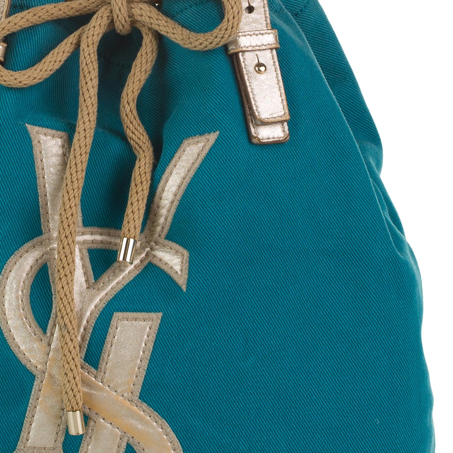 Saint Laurent Kahala Canvas Tote (SHG-37117