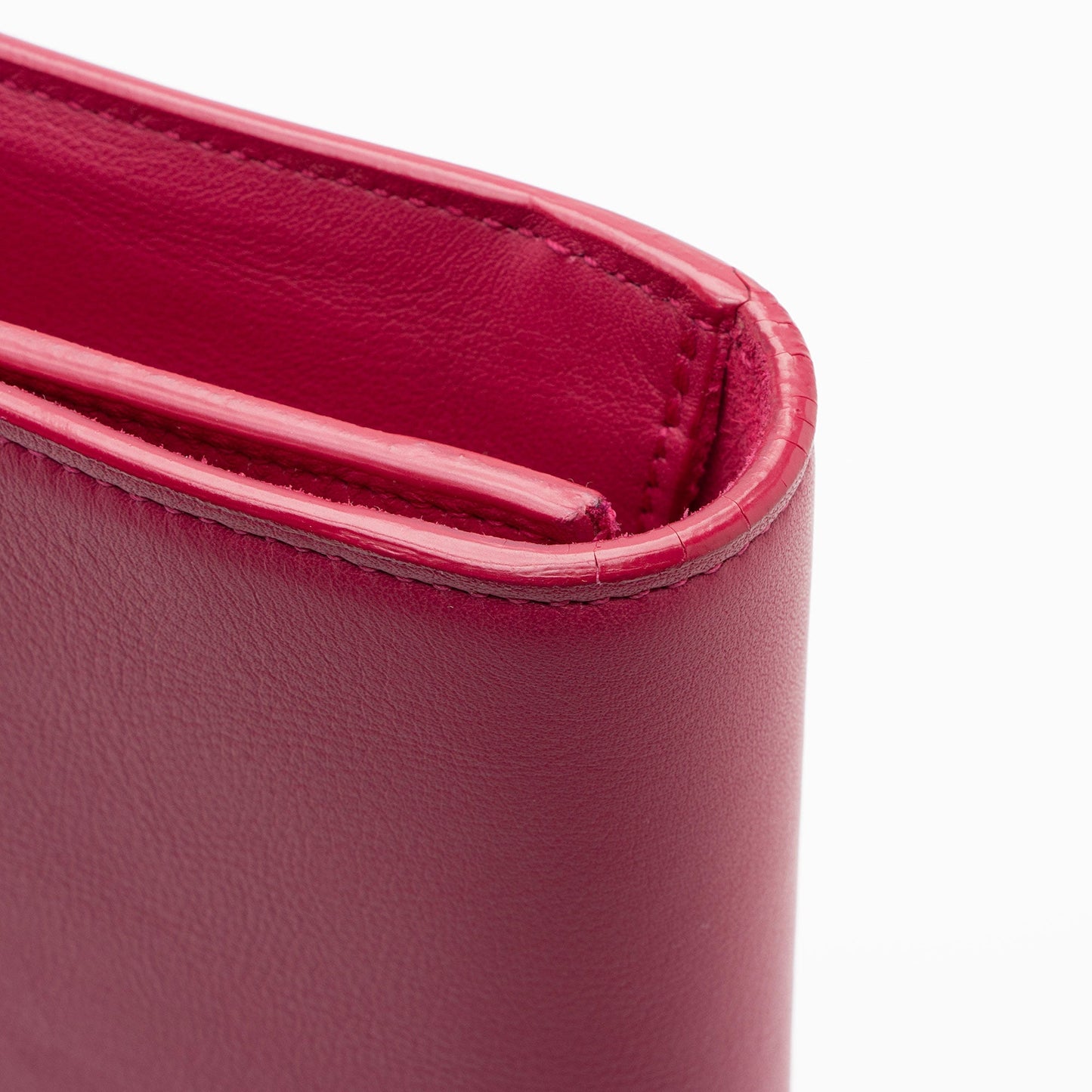 Saint Laurent Leather Chyc Clutch SxL9j2