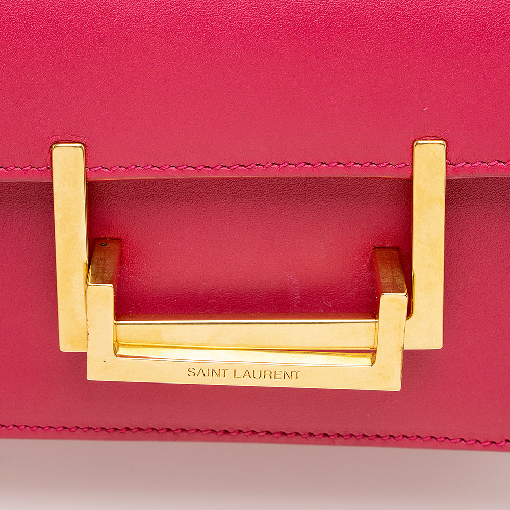Saint Laurent Leather Lulu Small Shoulder Bag 15022