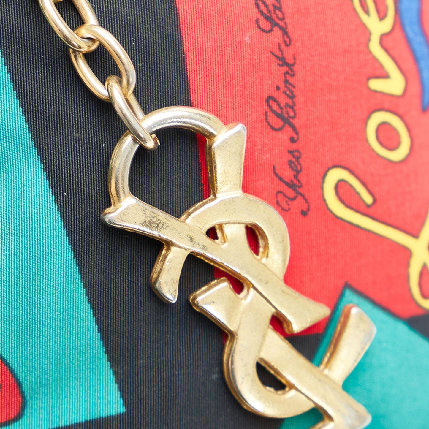 Saint Laurent Love Printed Belt Bag (SHG-MU5Zsm