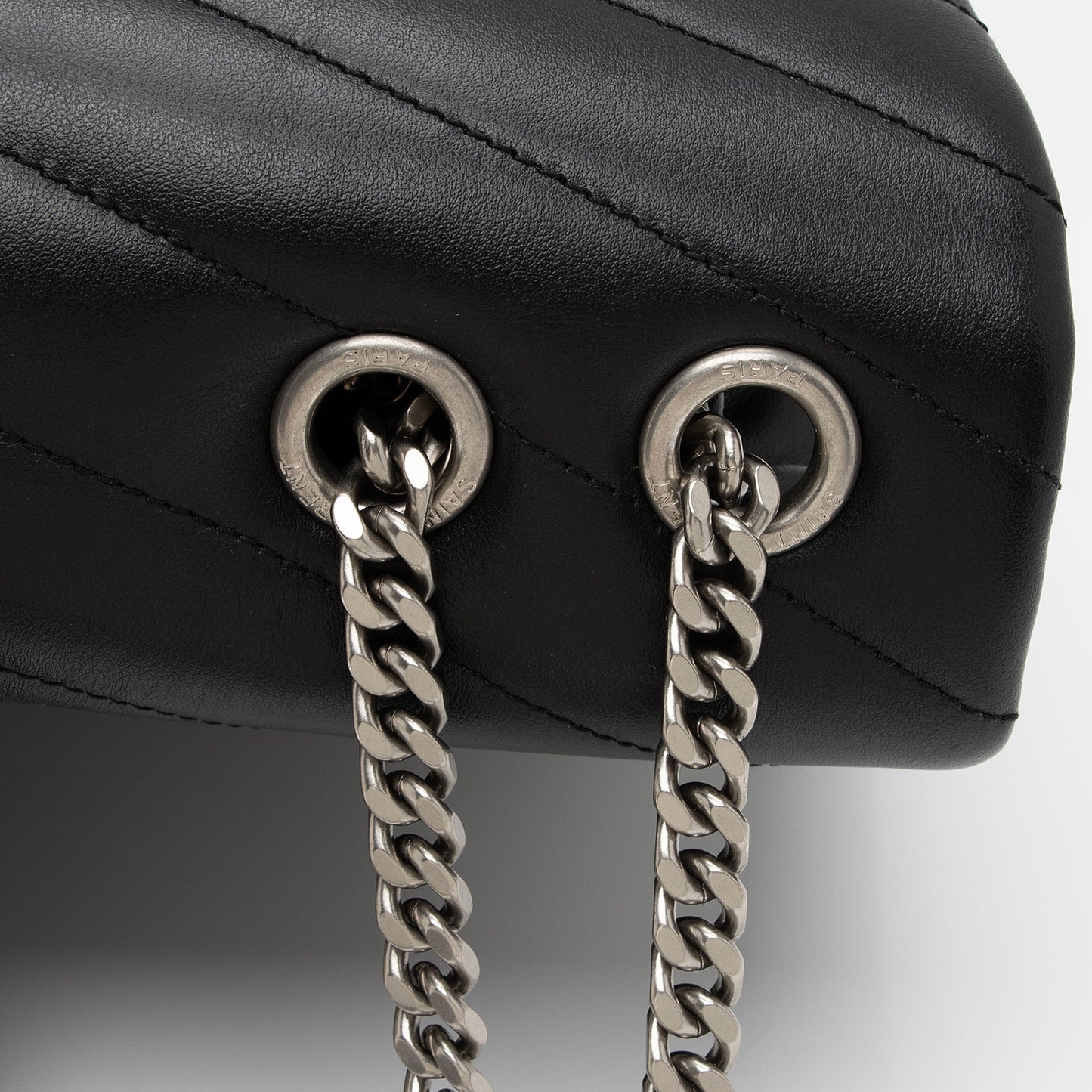 Saint Laurent Matelasse Calfskin Monogram LouLou Chain Medium Shoulder Bag 3CcYFQ